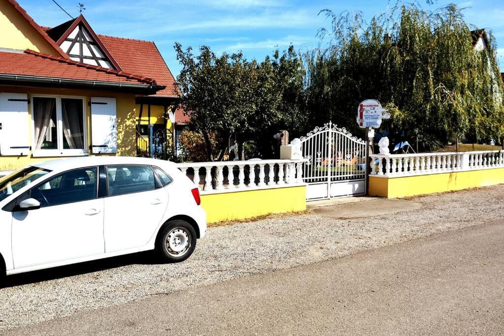 Gite Alsace Appenwihr Buitenkant foto