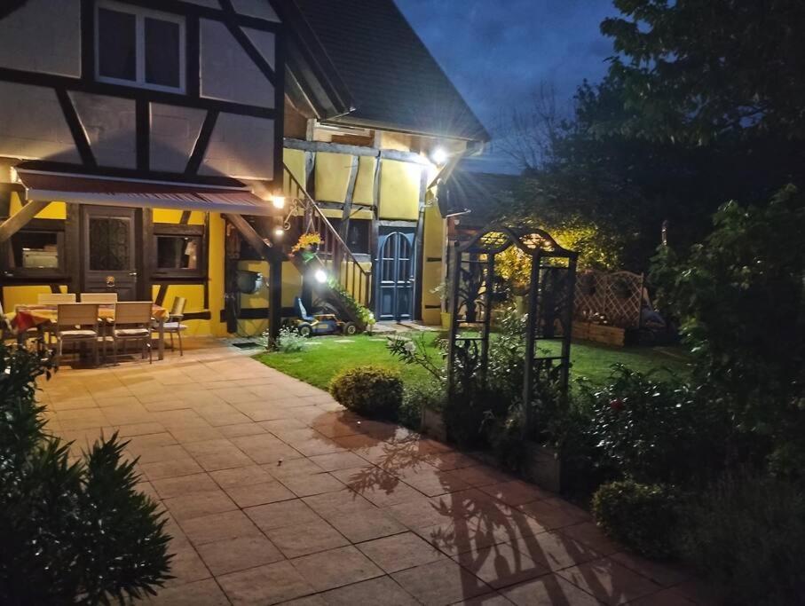Gite Alsace Appenwihr Buitenkant foto